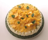 Sahnetorte mit Karambole