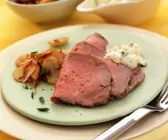 Roastbeef mit Remouladensauce