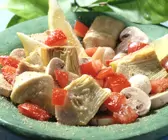 Champignon-Artischocken-Salat