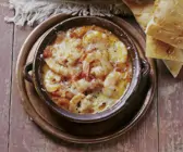 Gratinierte Garnelen