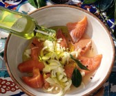 Marinierter Lachs