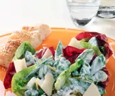 Erbsensalat mit Minzdressing