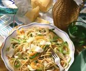 Gemüse-Vollkornspaghetti
