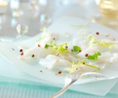 Carpaccio vom Seeteufel