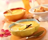 Kürbissuppe mit Vanille und Zitronengras