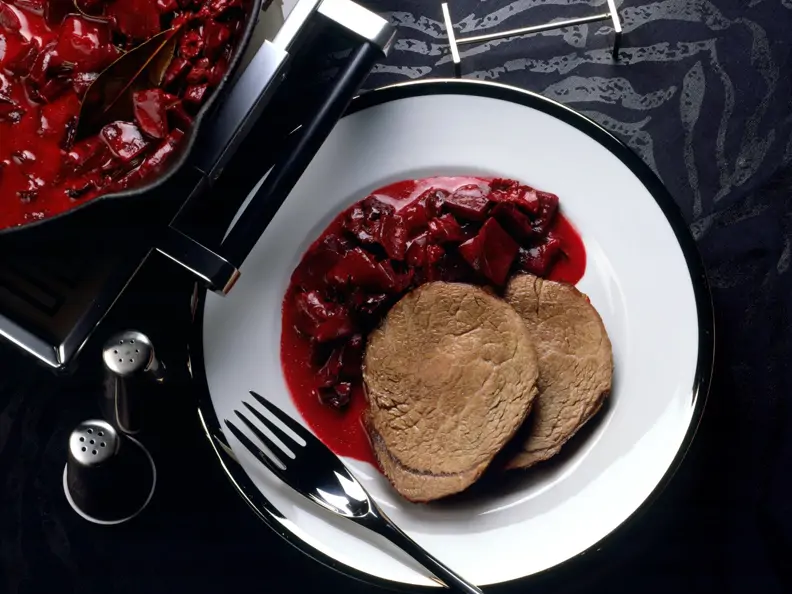 Rinderbraten mit Roter Bete