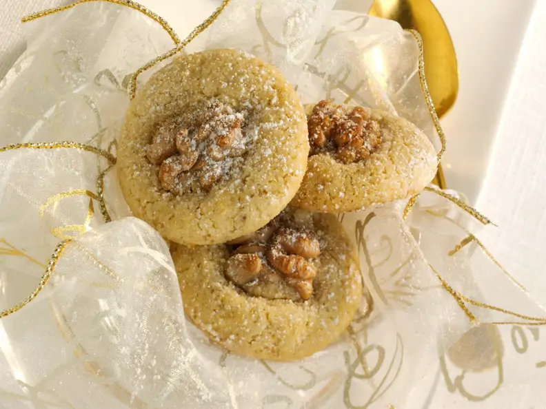 Walnuss-Mürbeplätzchen