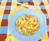 Frittatensuppe vegetarisch