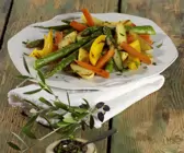 Schmorgemüse mit Olivenpaste
