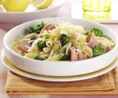 Penne mit Brokkoli und Mortadella