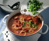 Tomaten-Bohnen-Suppe