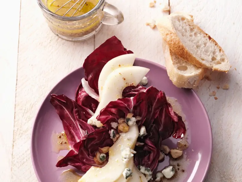 Radicchio-Birnen-Salat