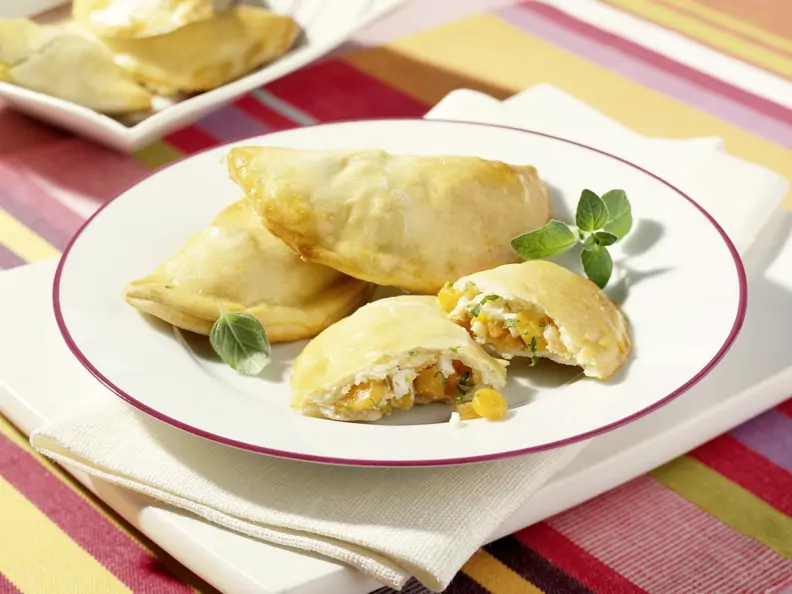 Piroggen mit Möhrenfüllung
