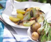 Kohlrabi-Morchel-Ragout