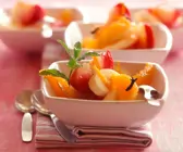 Maraschino-Obstsalat