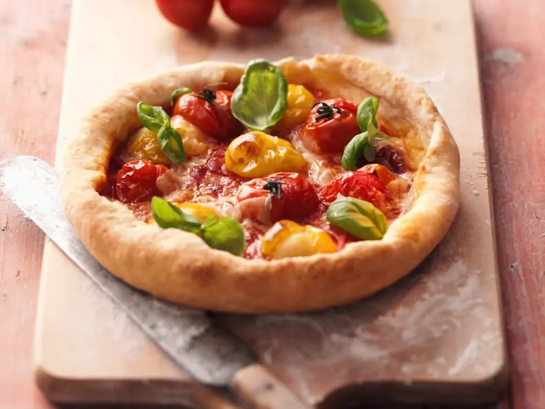 Tomatenpizza