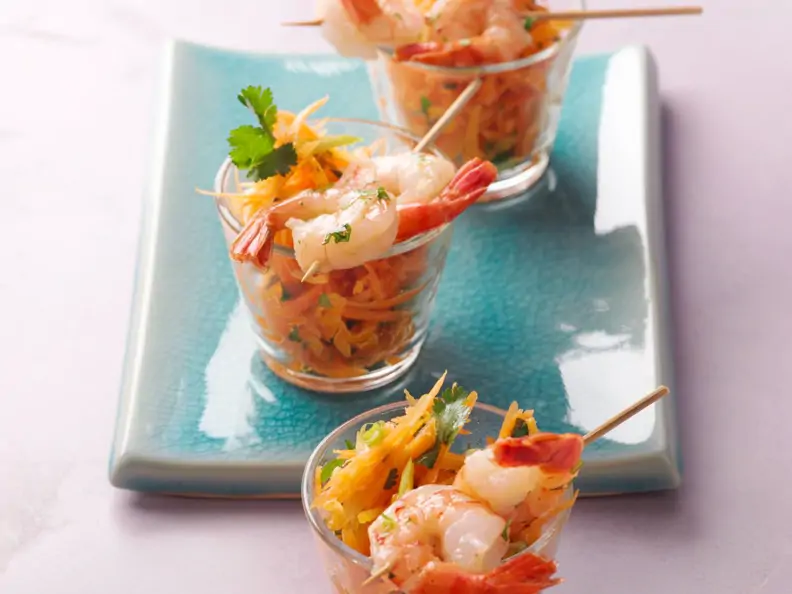 Scharfer Möhrensalat