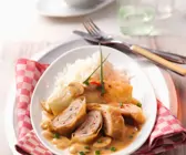 Kohlrouladen mit scharfer Kalbsfüllung