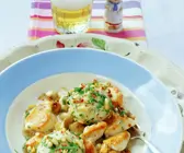 Quark-Kräuter-Knödel