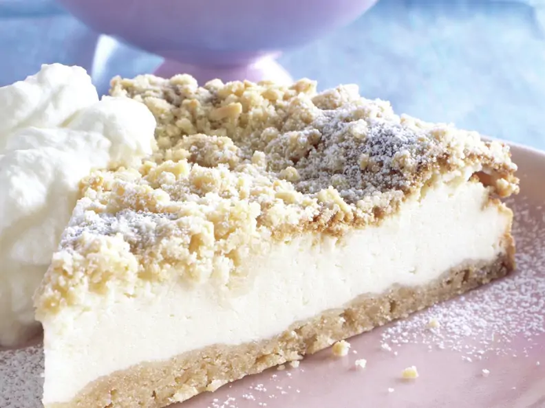 Käsekuchen mit Streuseln
