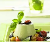 Kräuter-Panna Cotta