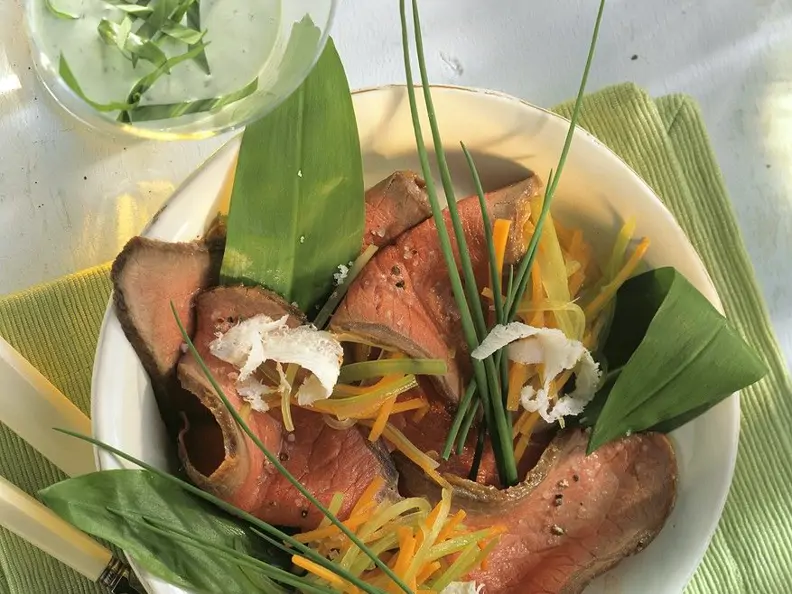 Roastbeef mit Gemüse