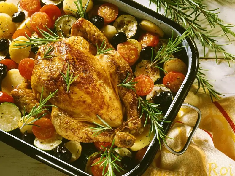 Mediterranes Hähnchen