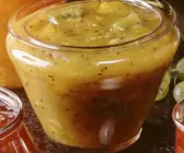 Kiwi-Pfirsich-Marmelade