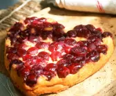 Kirsch-Tarte tatin-Herz