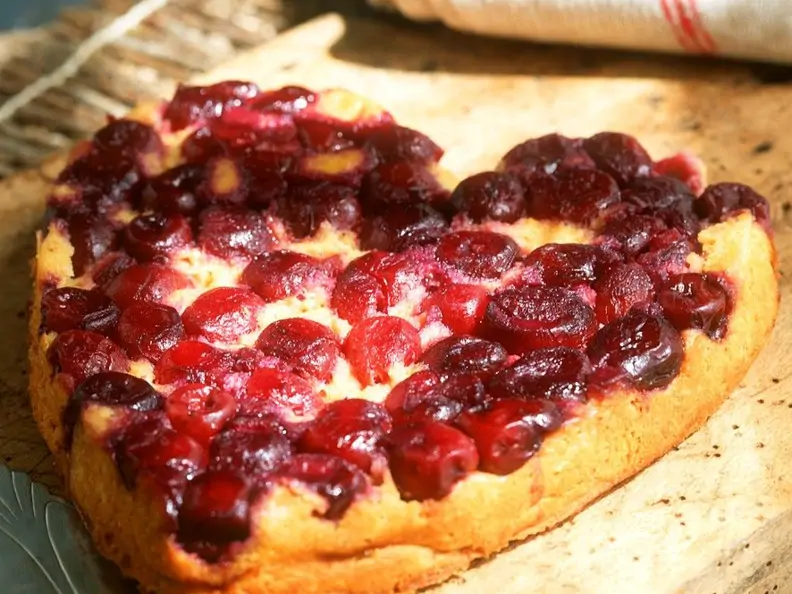 Kirsch-Tarte tatin-Herz