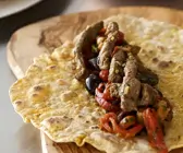 Wraps mit Lammfüllung