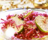 Rotkohl-Apfelsalat