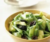Gurken-Bohnensalat