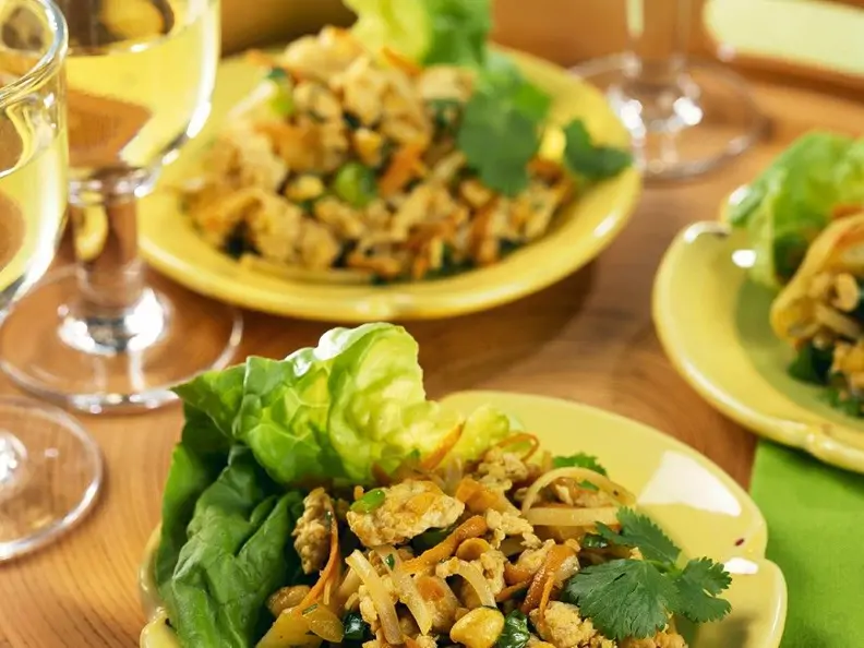 Vietnamesischer Hähnchensalat