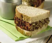 Hackbraten-Sandwich