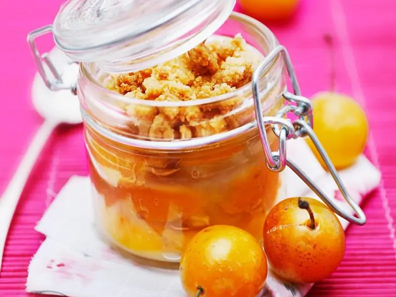 Crumble mit Mirabellen