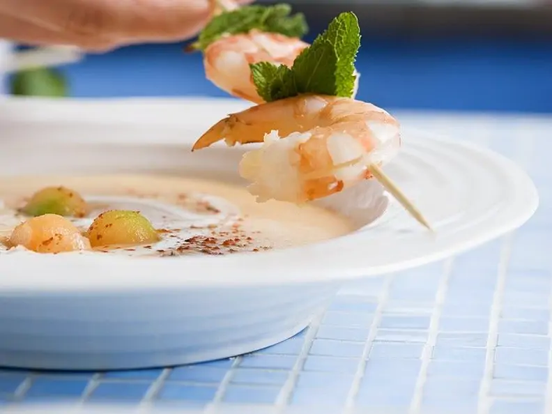 Melonensuppe