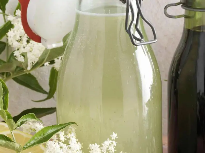 Holunderblütensirup