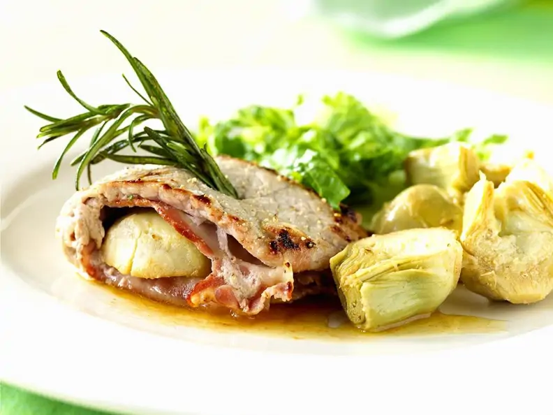 Gefüllte Kalbschnitzel