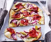 Scharfer Flammkuchen