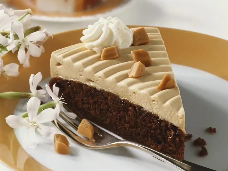 Schokotorte mit Karamell