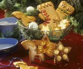 Figuren aus Honigkuchenteig