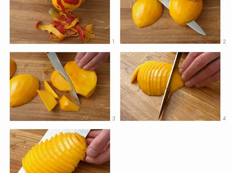 Mango zubereiten