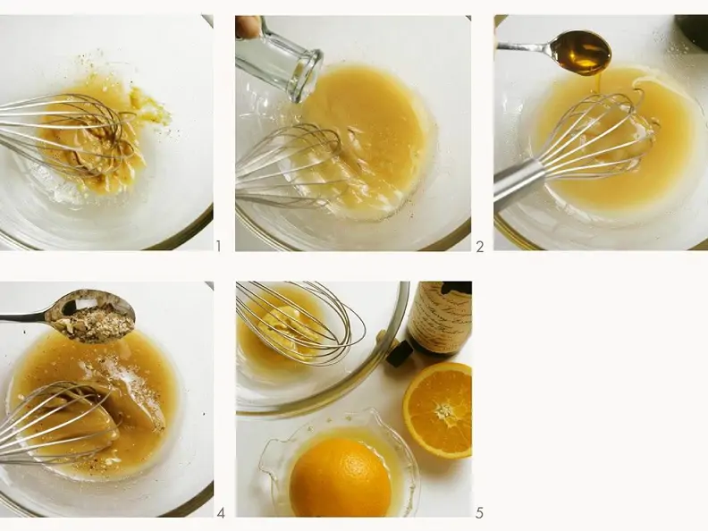 Honig-Nuss-Dressing herstellen