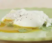 Pochierte Eier
