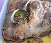 Würzige Lammkeule