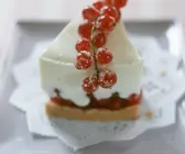Joghurt-Beeren-Torte mit Keksboden