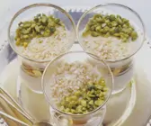 Mandelmilchdessert