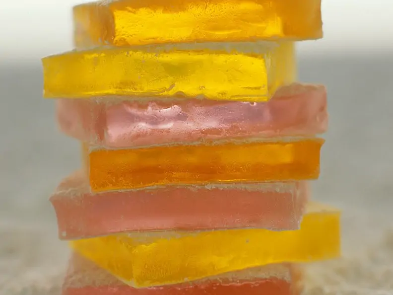 Turkish Delight auf Puderzucker