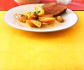 Rinderfilet mit Honig-Rahm-Schalotten